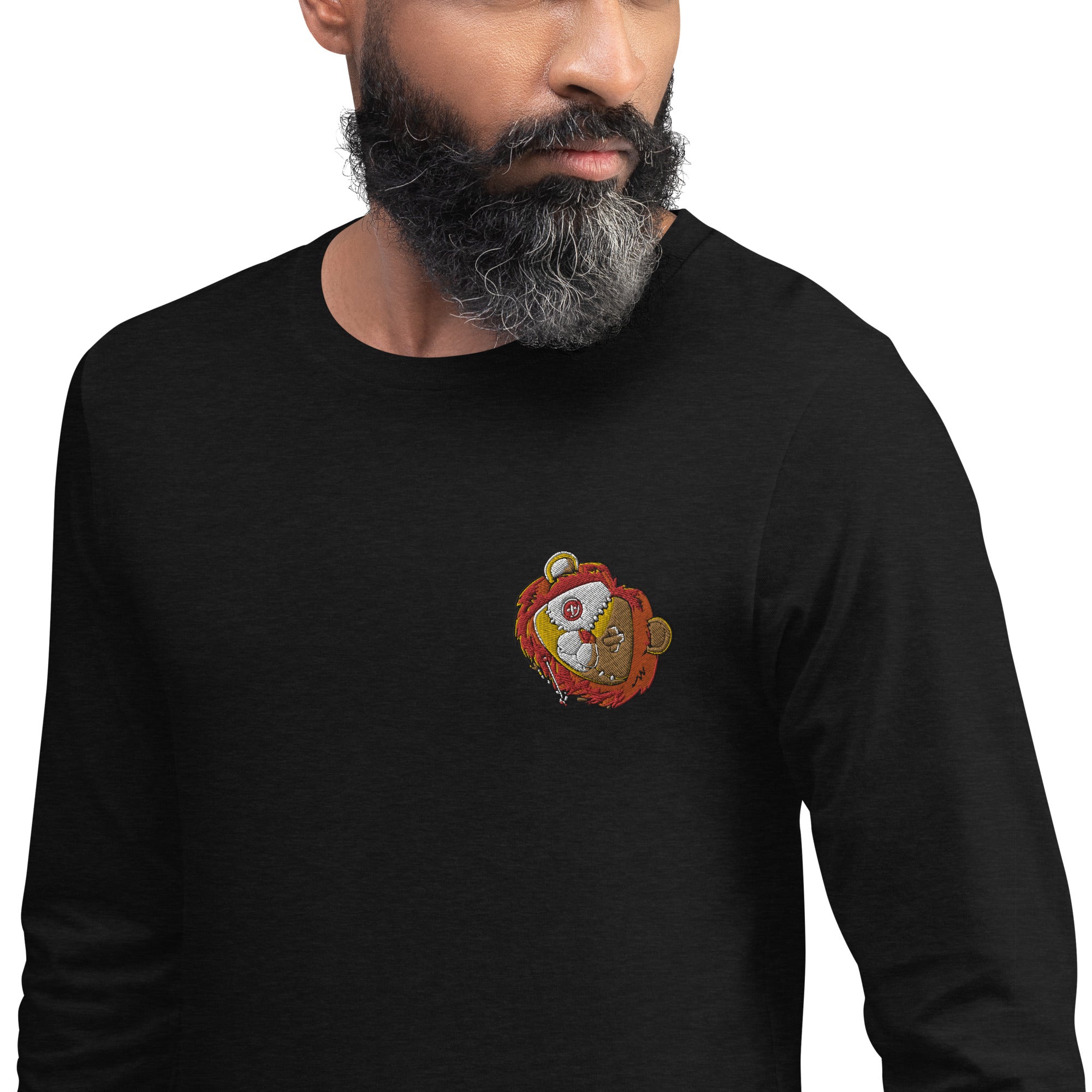Lion Side Unisex Long Sleeve Tee