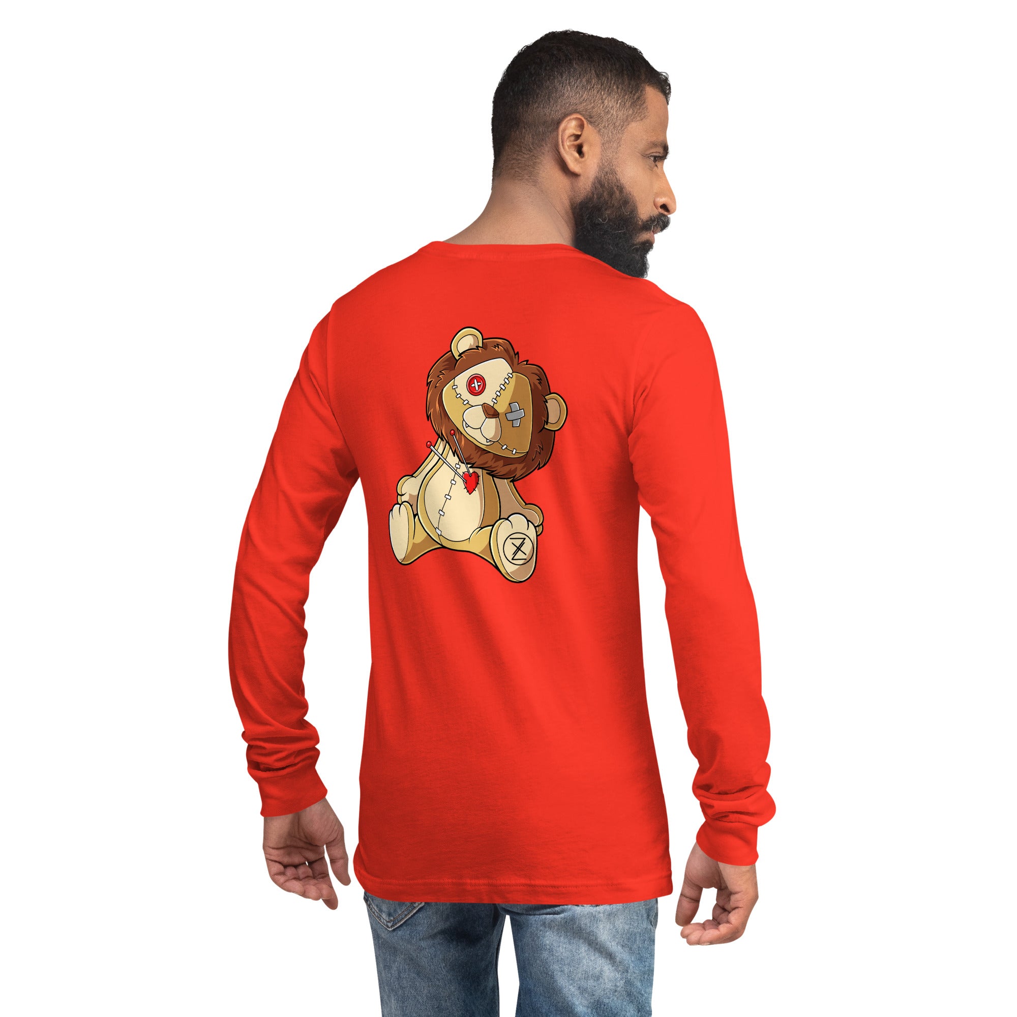 Lion Side Unisex Long Sleeve Tee