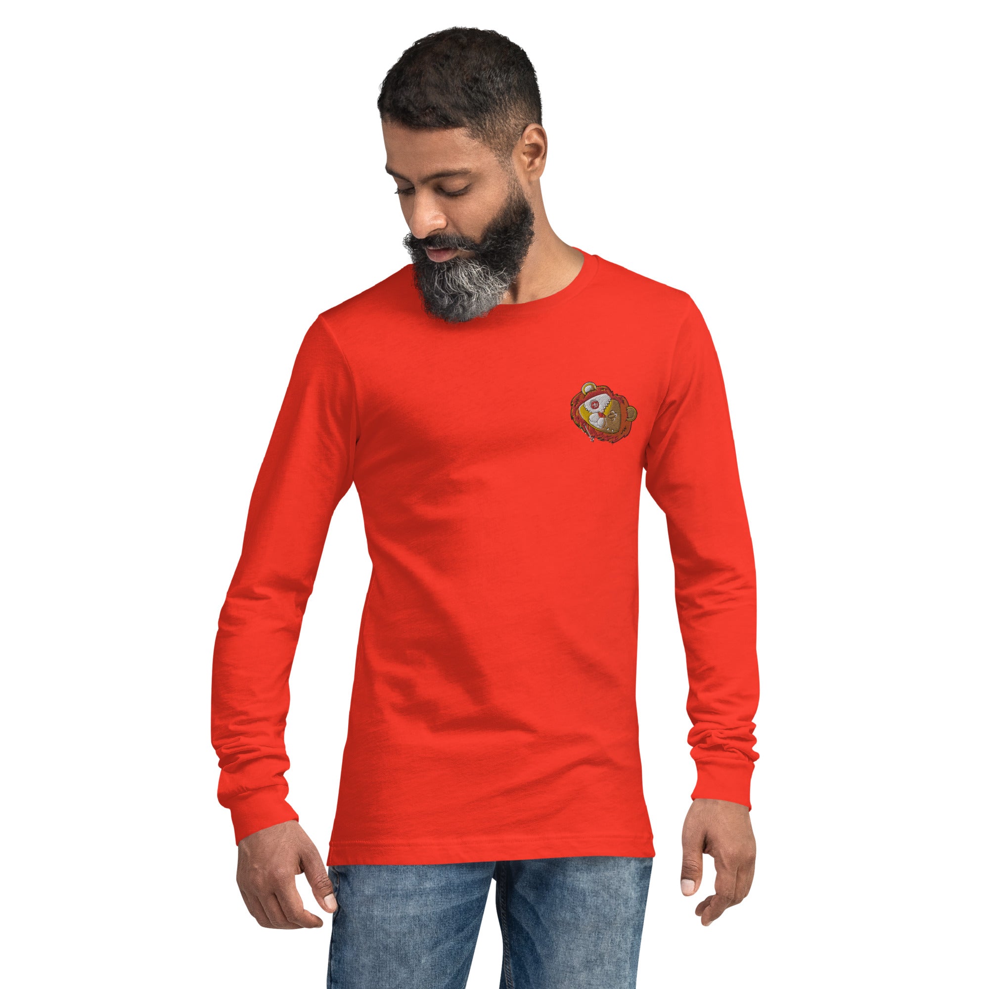Lion Side Unisex Long Sleeve Tee