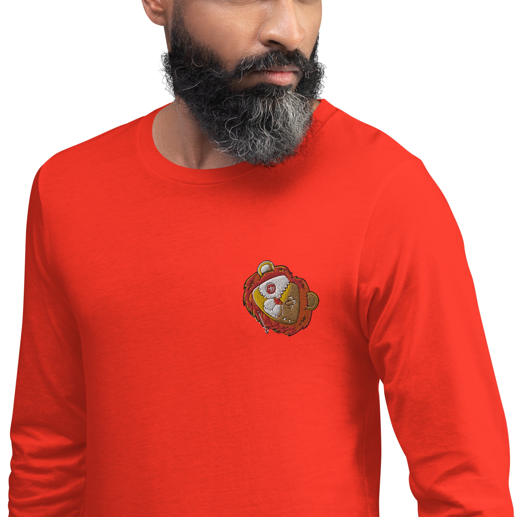 Lion Side Unisex Long Sleeve Tee