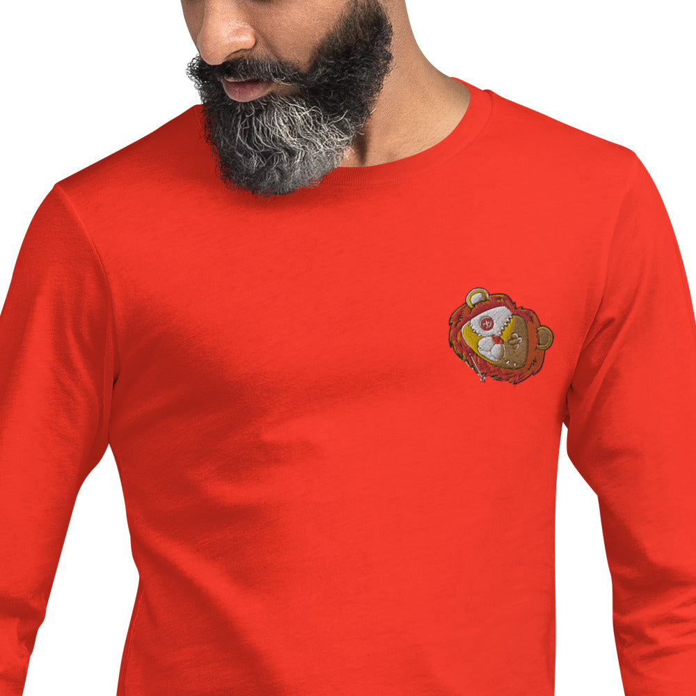Lion Side Unisex Long Sleeve Tee