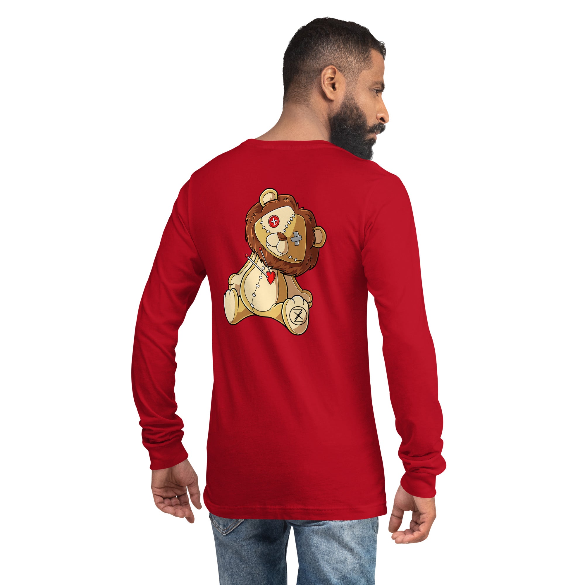 Lion Side Unisex Long Sleeve Tee
