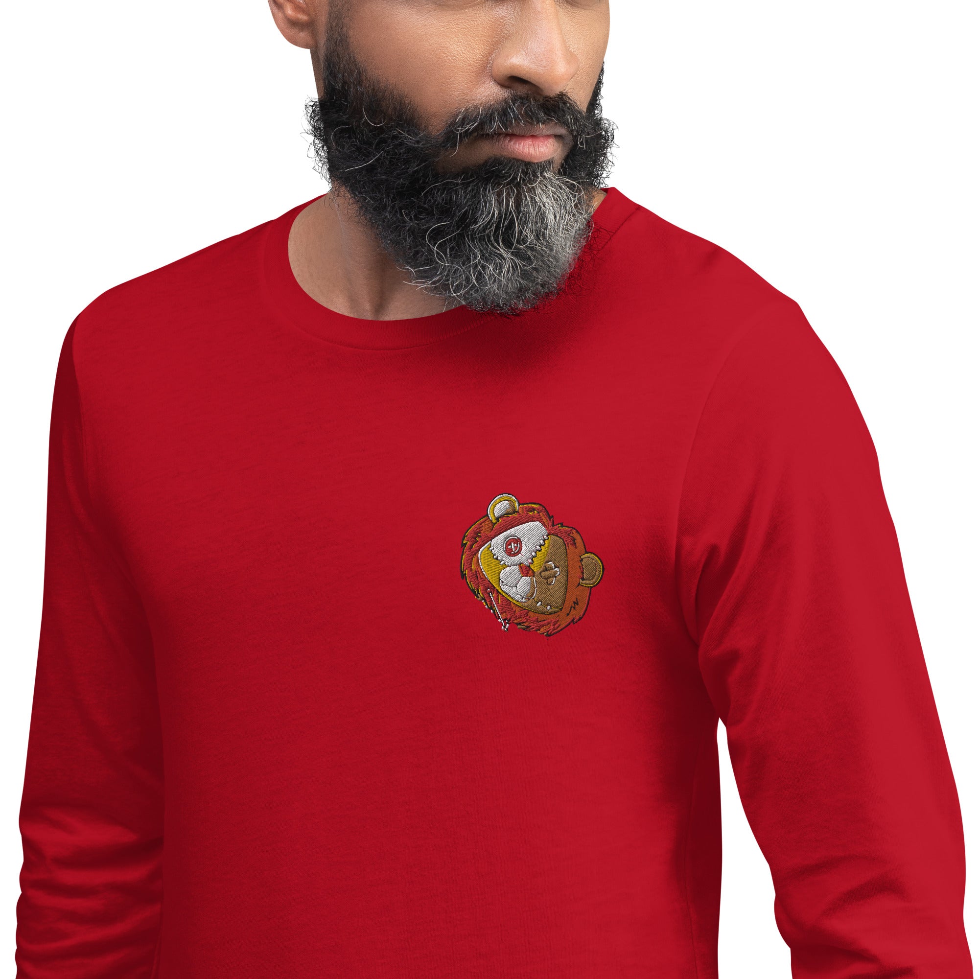 Lion Side Unisex Long Sleeve Tee