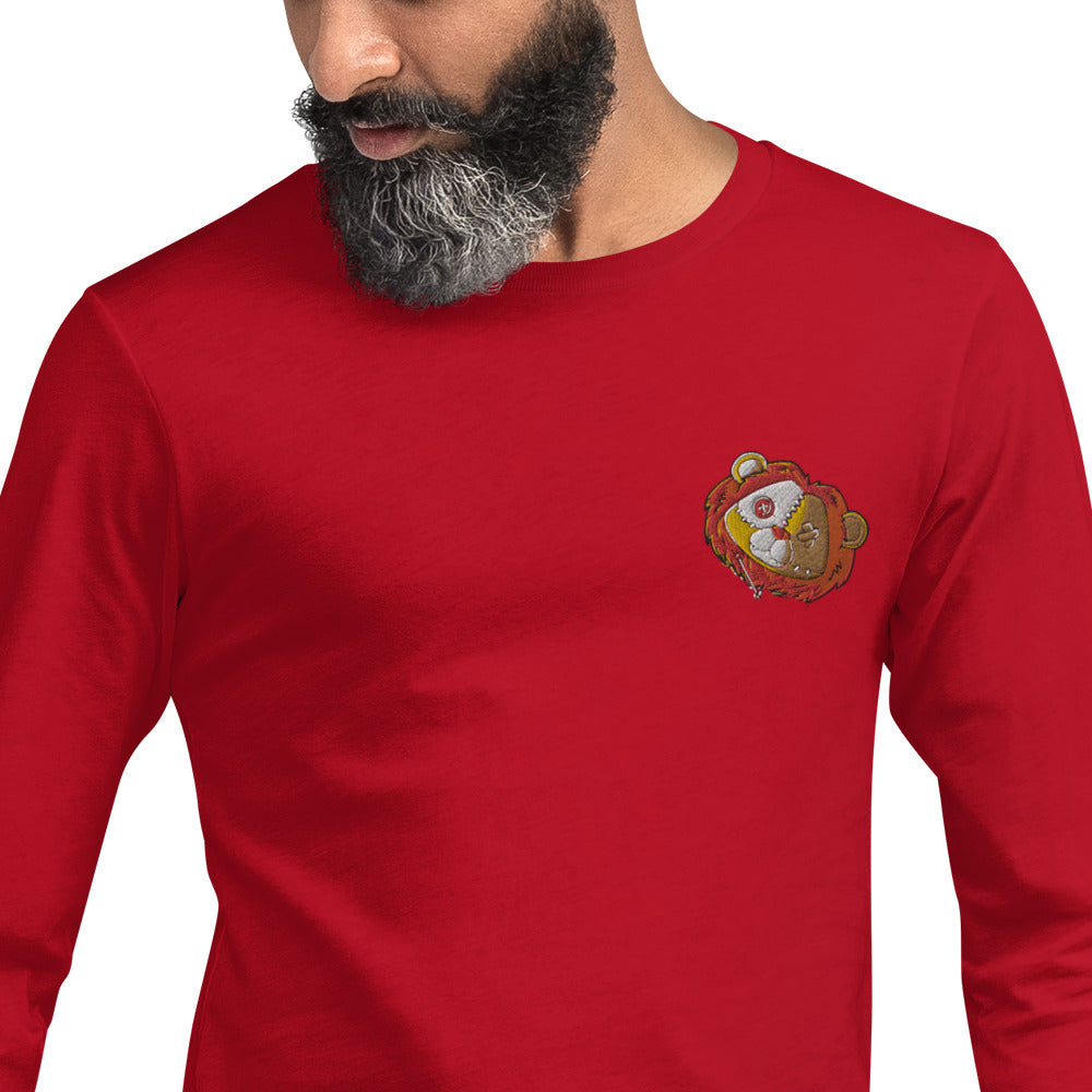 Lion Side Unisex Long Sleeve Tee
