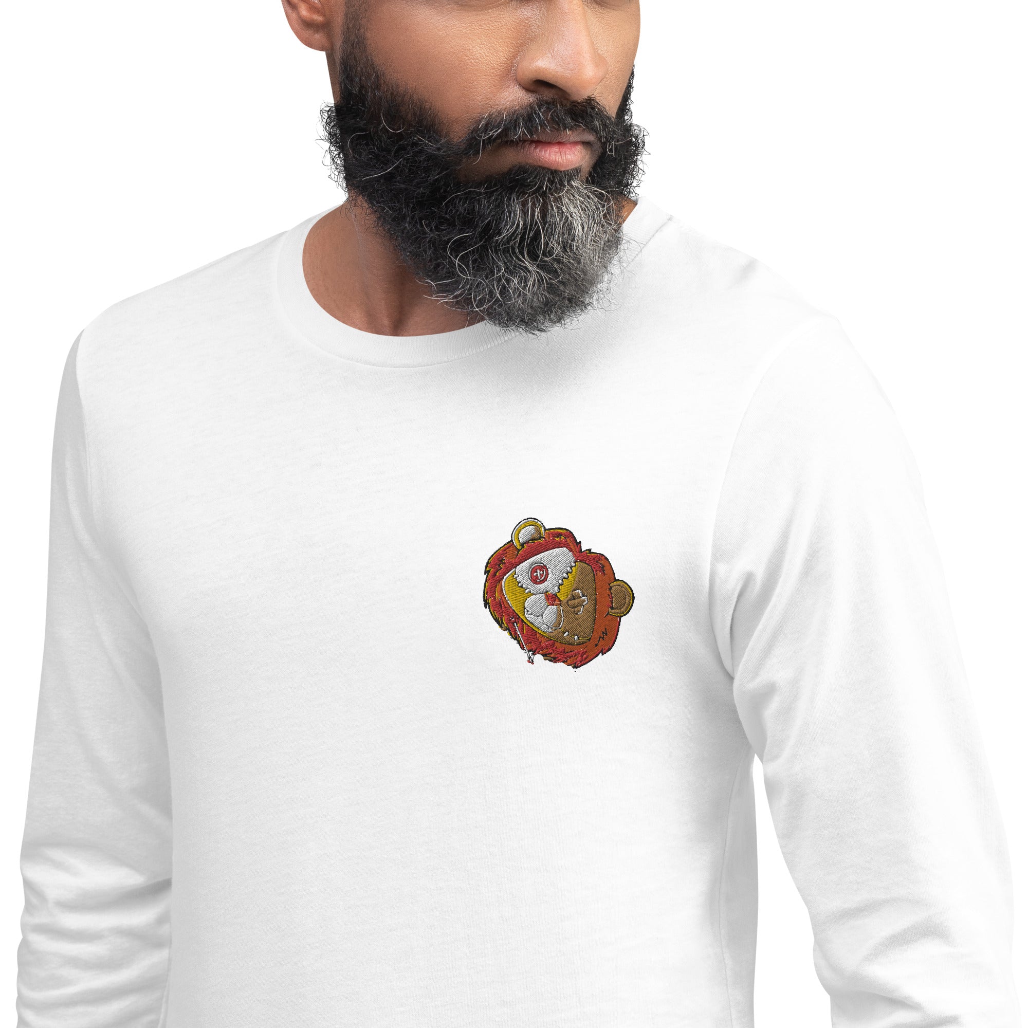 Lion Side Unisex Long Sleeve Tee