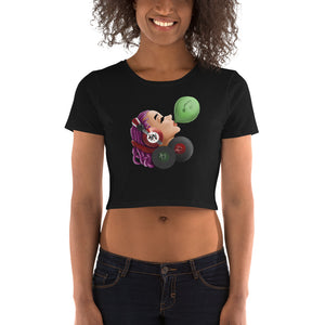 Xaza Pop Women’s Crop Tee