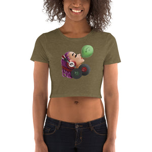 Xaza Pop Women’s Crop Tee