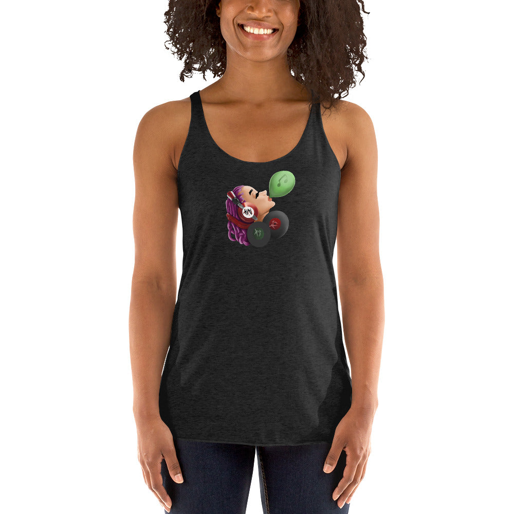 Xaza Pop Women's Racerback Tank