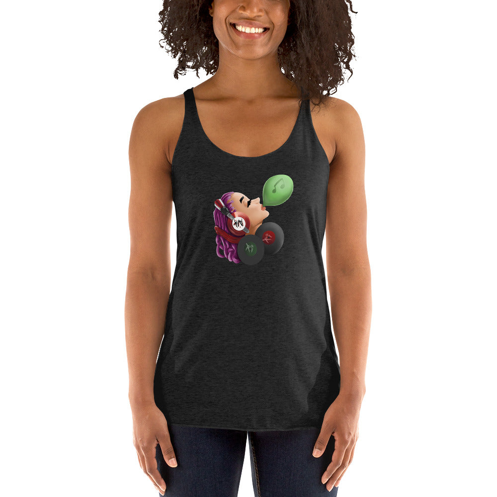 Xaza Pop Women's Racerback Tank