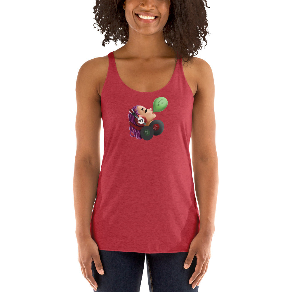 Xaza Pop Women's Racerback Tank