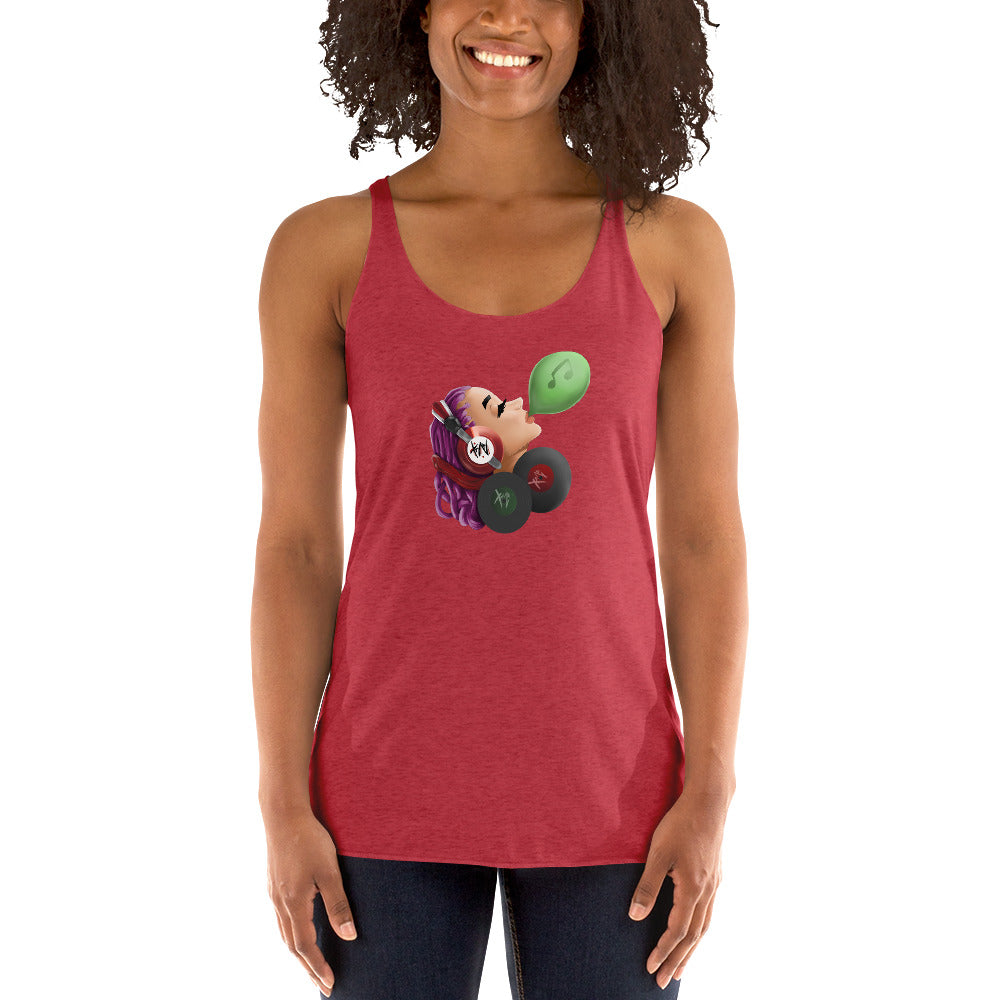 Xaza Pop Women's Racerback Tank